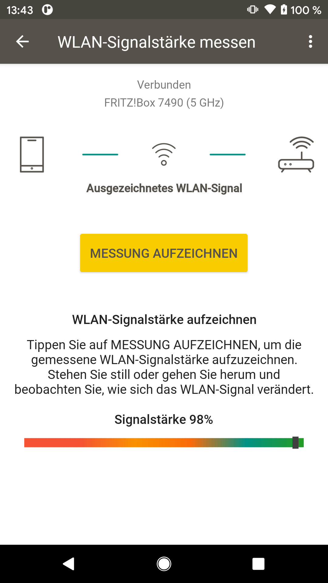 Signal messen